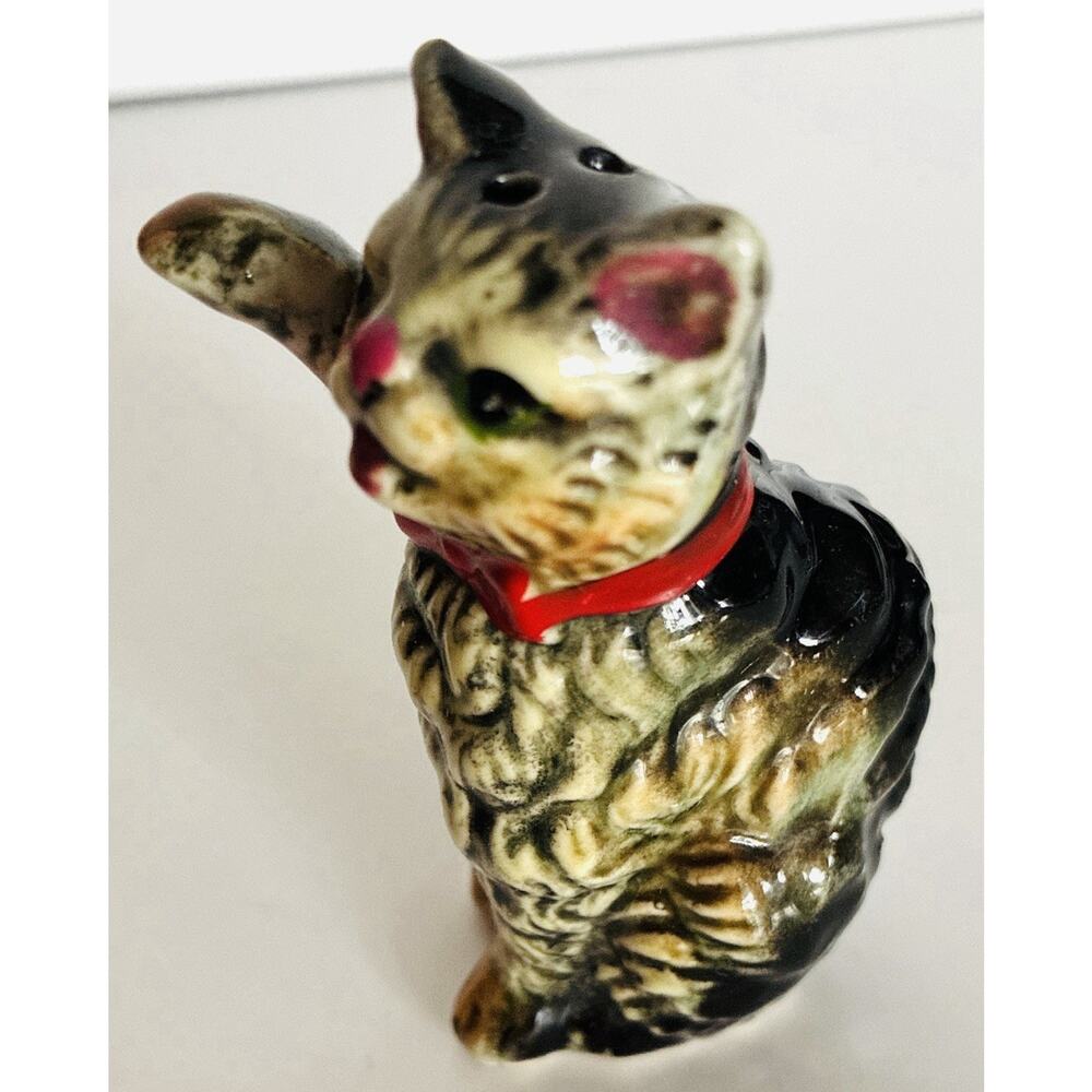3 Cat Kitty Porcelain Ceramic Kitty Sweethearts Lenox 2003 Salt/ Pepper - Picture 2 of 5